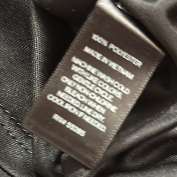 EXPRESS‎ Black White Polka Dot Dress Tie Shoulder Mini Sleeveless size 12 Summer - Picture 6 of 7